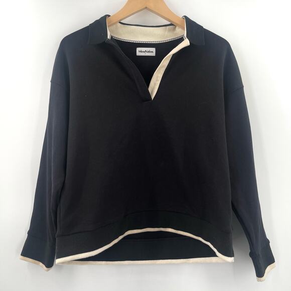 WKND NATION Sweatshirt Size Small Pullover HomeworkSocial Comfort Work Wear - Picture 1 of 12